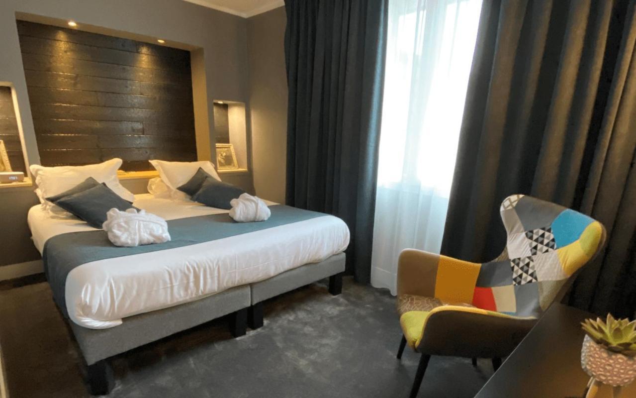 Logis Hotel Et Spa Chez Camillou Омон-Обрак Номер фото